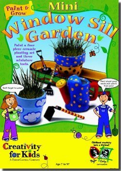 Creativity for Kids Mini Windowsill Garden