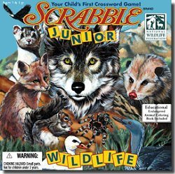 USAOPOLY Scrabble Jr Game: Wildlife