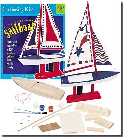 Curiosity Kits Make-Your-Own Sailboat