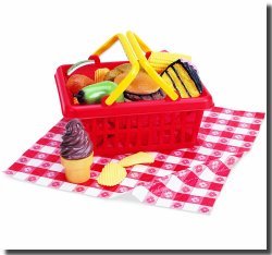 Learning Resources Picnic Play Food Basket