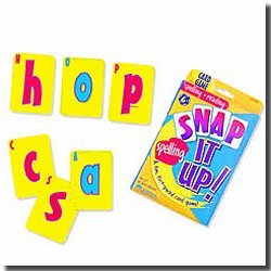 Learning Resources Snap It Up Spelling & Reading Game